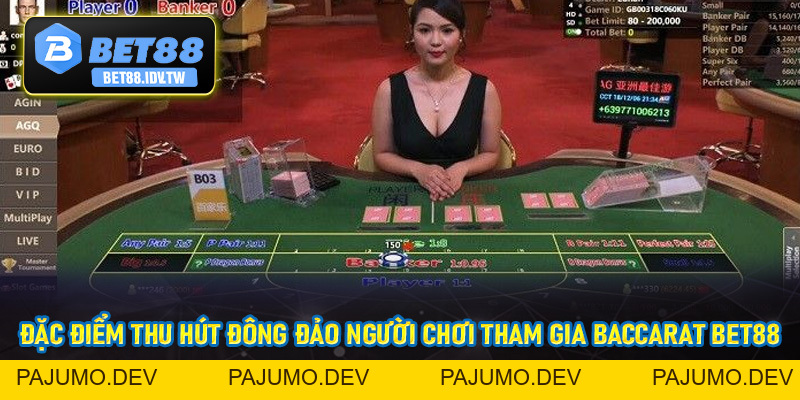 Baccarat Bet88 - Đỉnh Cao Của Thế Giới Game Bài Hot Nhất Hiện Nay - bet88.idv.tw - PAJUMO